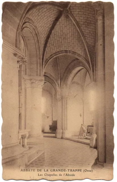 CPA 61 - SOLIGNY (Orne) - Abbaye de la Grande-Trappe. Les Chapelles de l'Abside