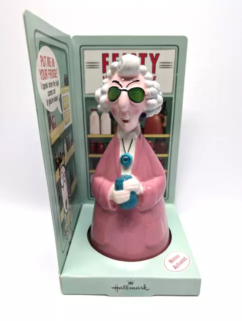 HALLMARK GRUMPY GRANDMA MAXINE FIESTY in the FRIDGE MOTION ACTIVATED TALKER