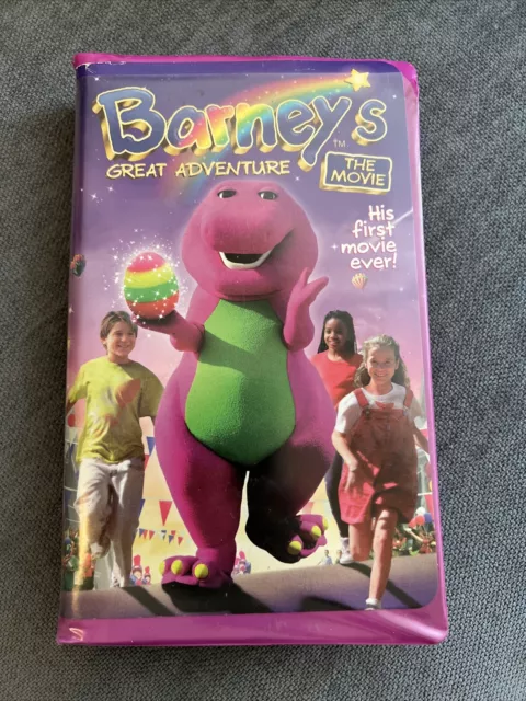 BARNEY - BARNEYS Great Adventure: The Movie (VHS, 1998) VG Vintage Y2K ...