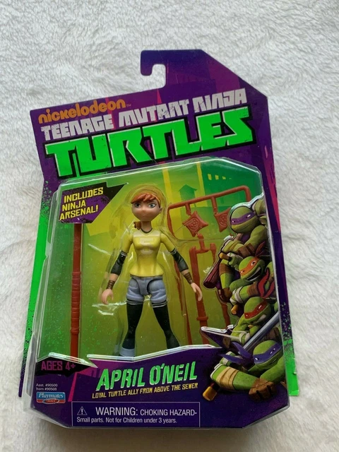 Teenage Mutant Ninja Turtles Action Figure 2012 APRIL O'NEIL Playmates Nickelode