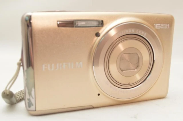 良品✨FUJIFILM FinePix JX700 ピンクゴールド スリムなボディに1600万画素CCDと広角26mm光学式5倍ズームレンズ