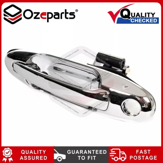 FRONT LH Left Outer Door Handle For Toyota Landcruiser 100 Series 98~07 Chrome