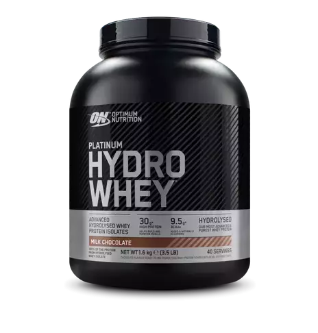 Optimum Nutrition Platinum Hydrowhey protein isolate milk chocolate, 1600 g