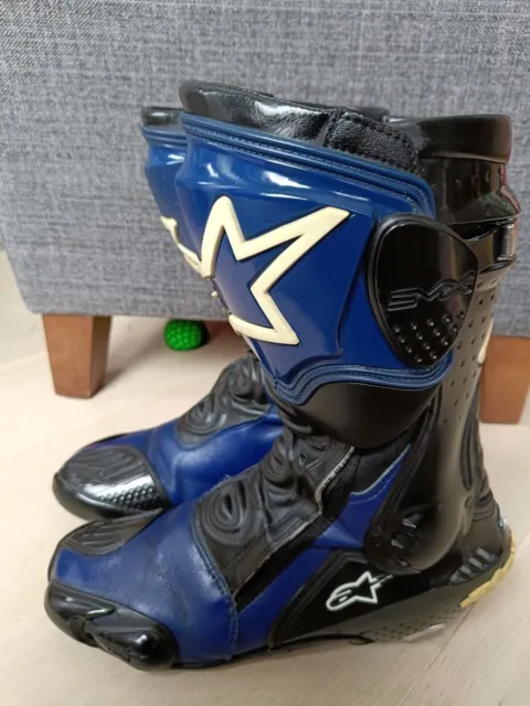 Alpinestars SMX-Plus racing Motorradstiefel -- Gr. 45