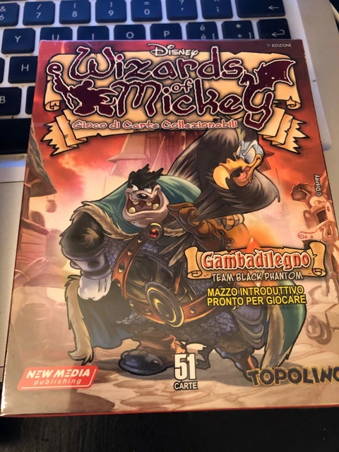 WIZARDS OF MICKEY Gioco Di Carte Collezionabili Card . MAZZO BASE - GAMBADILEGNO