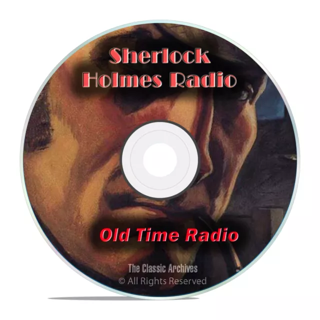 Sherlock Holmes Radio Mysteries, 755 Old Time Radio Shows, Detective mp3 DVD G79