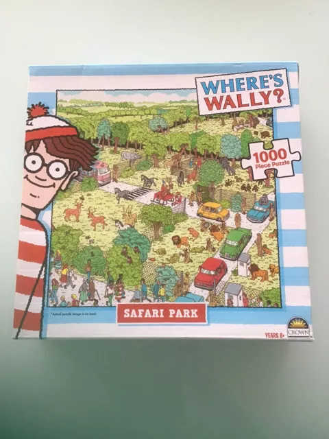 Where’s Wally? 1000 Piece Jigsaw Puzzle Safari Park