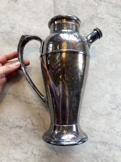 Silver Carafe Tea Coffee 668 Silver