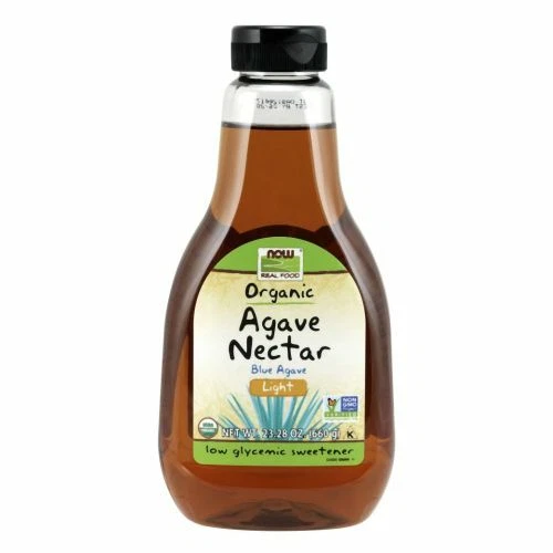 Organico Luce Ambra Agave Nectar 688ml Da NOW Foods