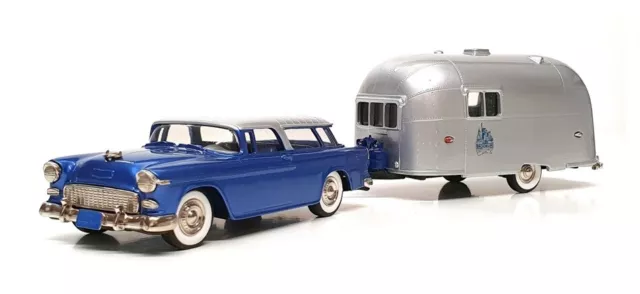 Brooklin 1/43 Scale BRK26 & BRK54 1955 Chevrolet Nomad & 1954 Airstream Wanderer