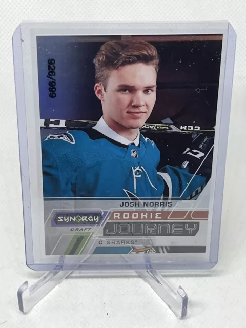 2020-21 Upper Deck Synergy Journey Draft /999 Josh Norris #RJ-JN Rookie RC