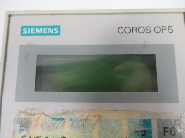 SIEMENS 6AV3505-1FB01 F-Nr:K3 Operator Interface Panel USED 3