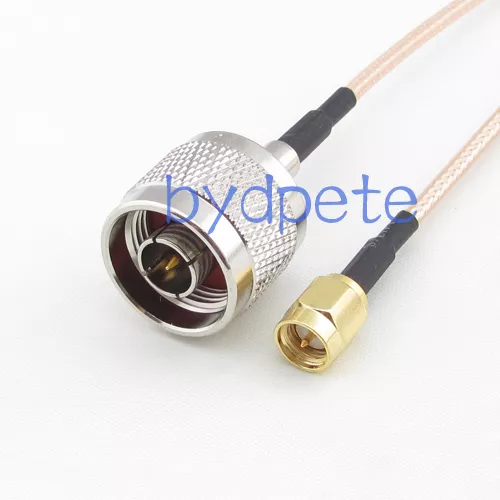 3ft RG316 N male to SMA male plug RF Pigtail Coax Coaxial Jumper Cable 100cm