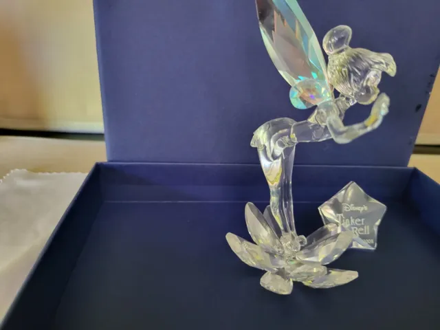 Swarovski Crystal Figurine, Disney, Tinkerbell L.E., # 905780, intro & ret. 2008
