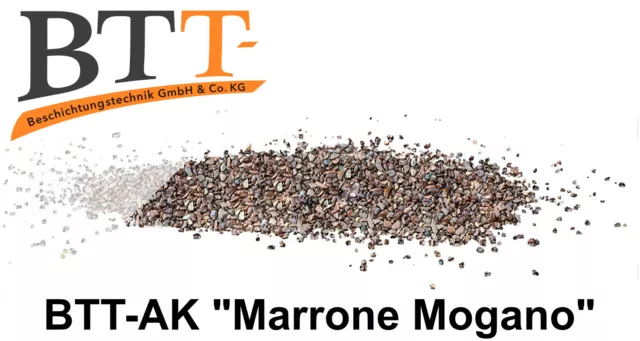 Ghiaia acquario BTT-AK ""Marrone Mogano"" 20 kg, pietre naturali-decokie