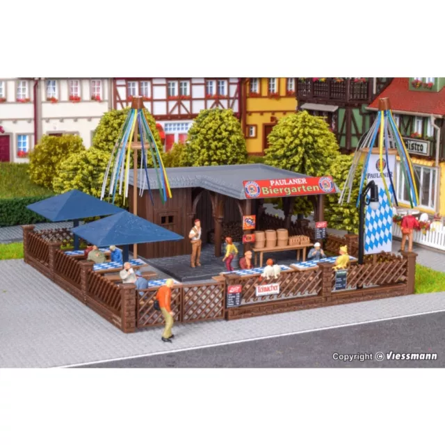 Vollmer H0 43784 - Jardin de Bière avec Accessoires Kit de Montage Produit Neuf