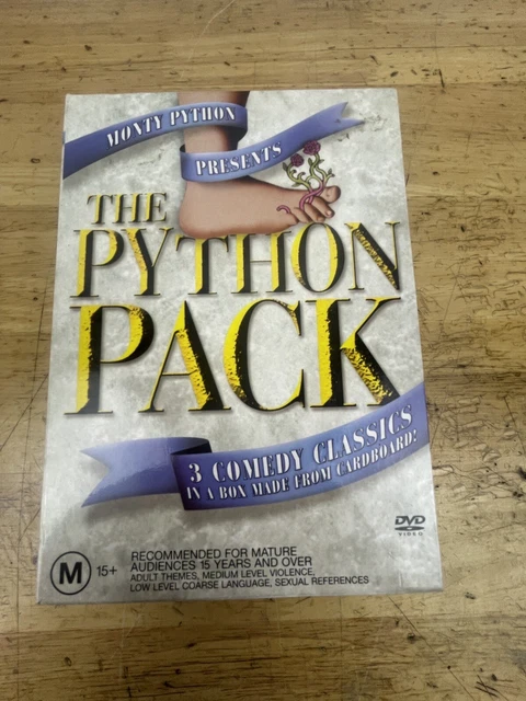 MONTY PYTHON DVD Pack Box Set Life Of Brian Meaning Life Holy Grail ...
