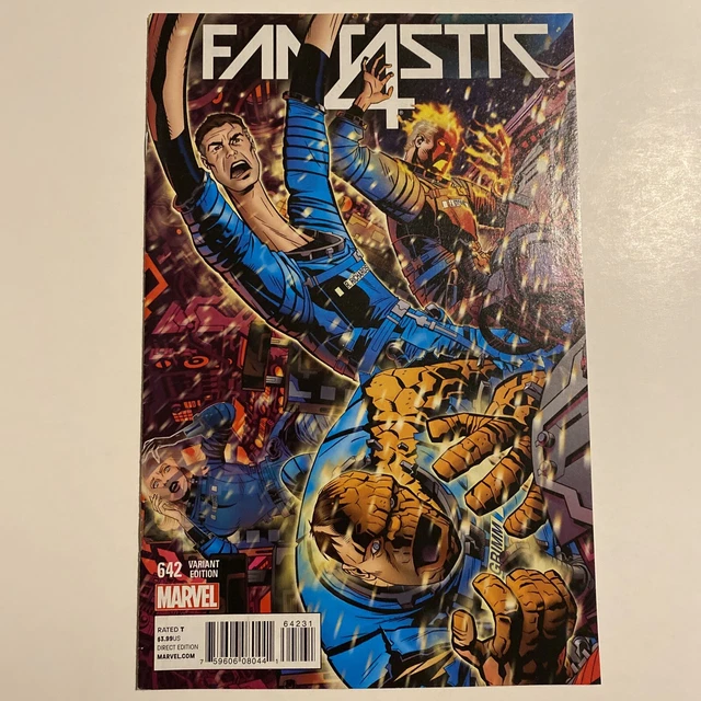 *** FANTASTIC FOUR #642 *** Marvel Comics 2015 VARIANT EDITION COVER !!! VF/NM