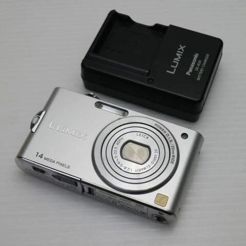 Panasonic - DMC-FX66 プレシャスシルバー  M555 DMC-FX66 PRECIOUS SILVER Day Panasonic Lumix Digital Camera