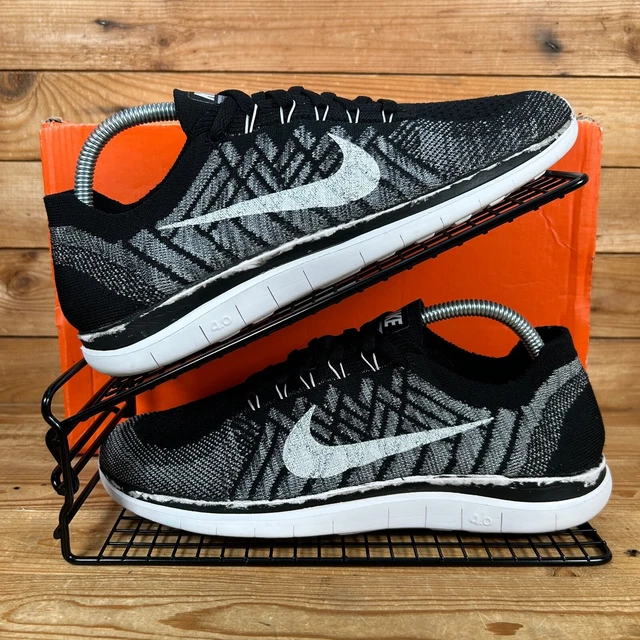 NIKE FREE FLYKNIT NSW OREO Running Trainers Shoes Casual UK 9