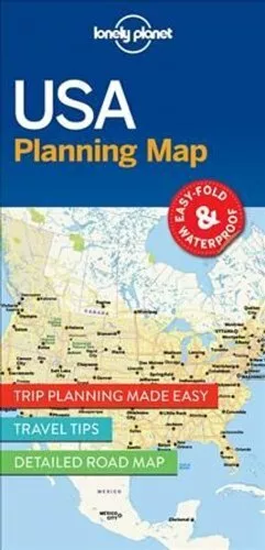 Lonely Planet USA Planning Map by Lonely Planet 9781786579096 | Brand New