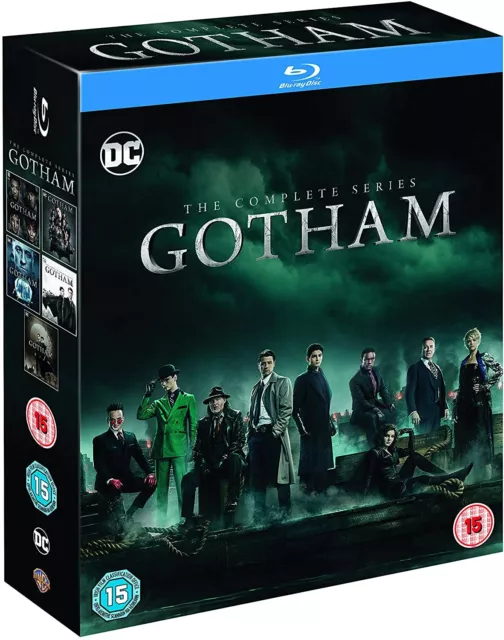 GOTHAM COMPLETE SEASON SERIES 1 2 3 4 5 BLU RAY BOXSET Region B NEW & SEALED