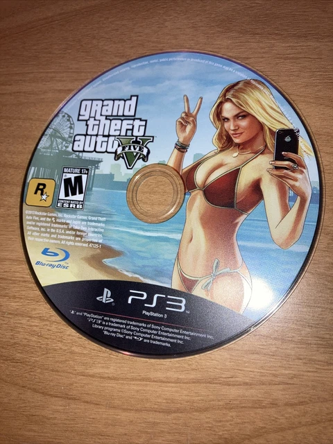gta v диск на playstation 3 gta v диск на playstation 3