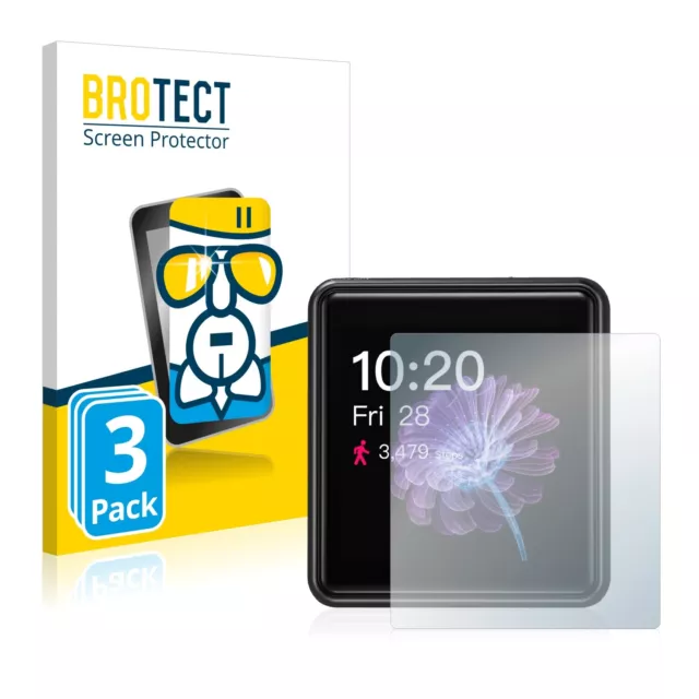 3x BROTECT Flexible Protection Ecran Verre Film Protecteur pour FiiO M5 Robuste