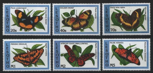 Lesotho 1993 - Mi-Nr. 1038-1043 ** - MNH - Schmetterlinge / Butterflies