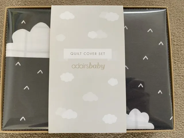 Adairs Baby Cot Quilt Cover Set New