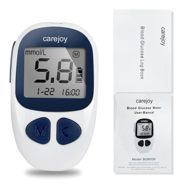 DIGITAL BLOOD GLUCOSE Monitor Diabetes Test Meter Blood