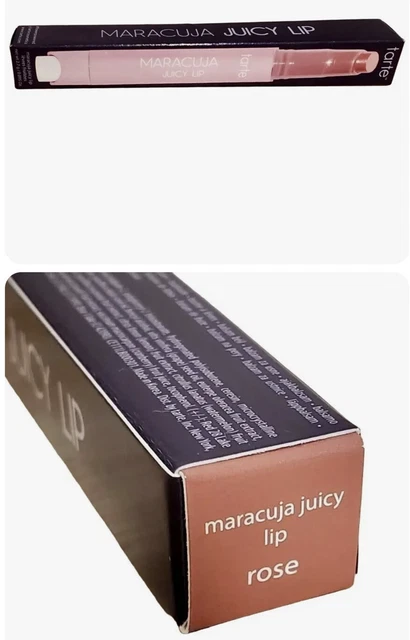 tarte Maracuja Juicy Lip Balm Shade Rose 2.7g NIB