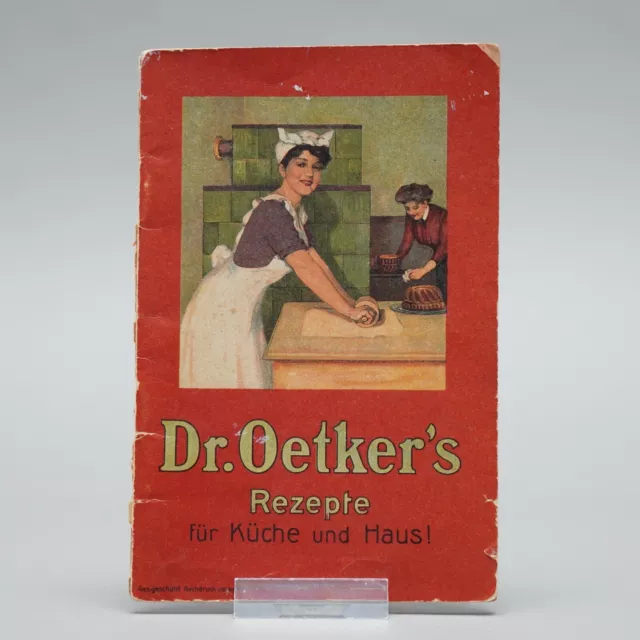 Dr. Oetker’s Rezepte für Küche und Haus um 1900 Kochbuch 1.81MIN