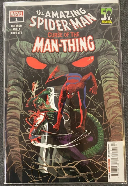 Amazing Spider-Man Curse of The Man-Thing #1 Marvel 2021 VF/NM Comics