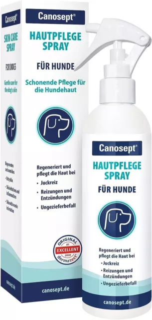 Canosept Hautpflegespray Für Hunde 250Ml Milben Hund Grasmilben Bekämpfen Hund J