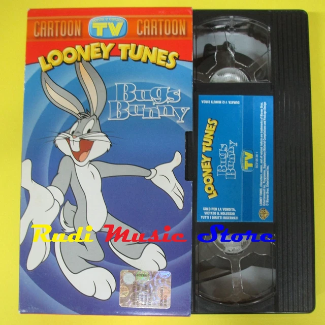 FILM VHS CARTONATA BUGS BUNNY LOONEY TUNES 112 minuti TV SORRISI (F29