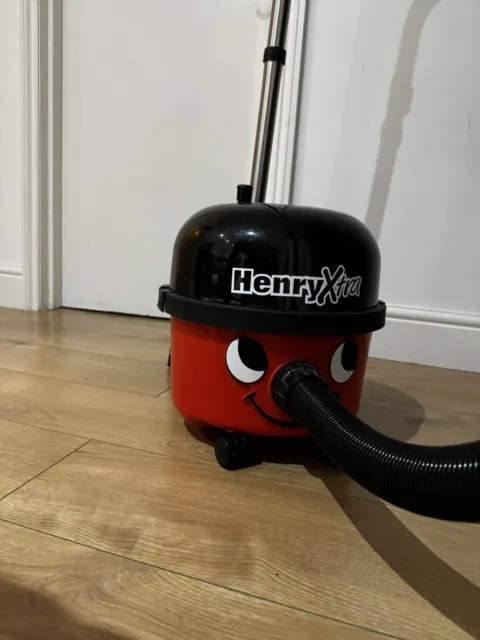 Numatic Henry Hoover Red 1400w Single Speed Canister Vacuum Cleaner