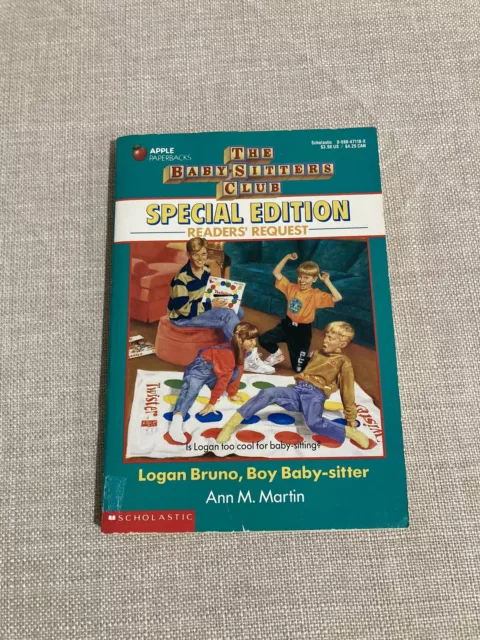 The Babysitters Club - Logan, Bruno Boy Babysitter By Ann M. Martin