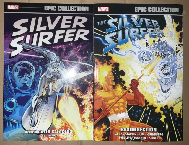 Silver Surfer Epic Collection When Calls Galactus & Resurrection TPB Marvel