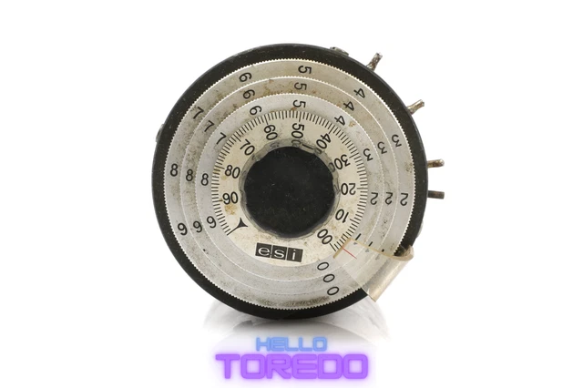 ESI  Dekapot  CA289 250k Inductive Voltage Kelvin Varley Divider A1Sb5L1