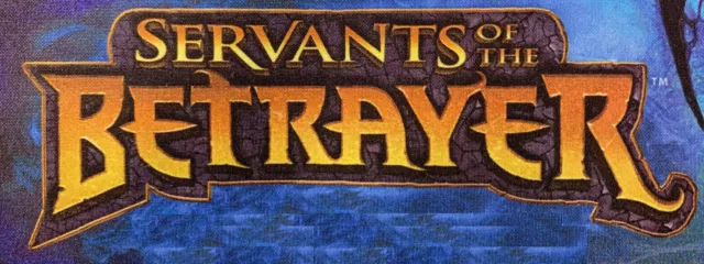 World of Warcraft WoW TCG Servants of the Betrayer Rares/Epics CHOOSE YOUR CARDS