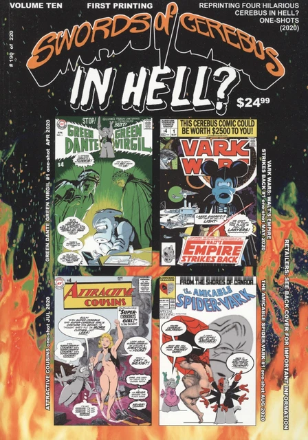 Swords Of Cerebus In Hell Trade Paperback Vol 10 Vf/Nm Aardvark Vanaheim Hohc