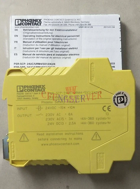 Module Psr 1PCS NEW PHOENIX Contact PLC module PSR-SCP-24UC/URM4/5X1/2X2/B 2981033 ...