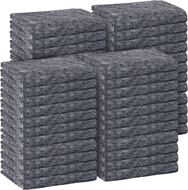Large Moving Blankets Bulk 80 x 72 Inch Packing Moving Storage Blankets Textile