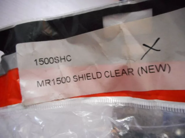 M2R Mr1500 Clear Motorbike Helmet Visor Mr1500 3