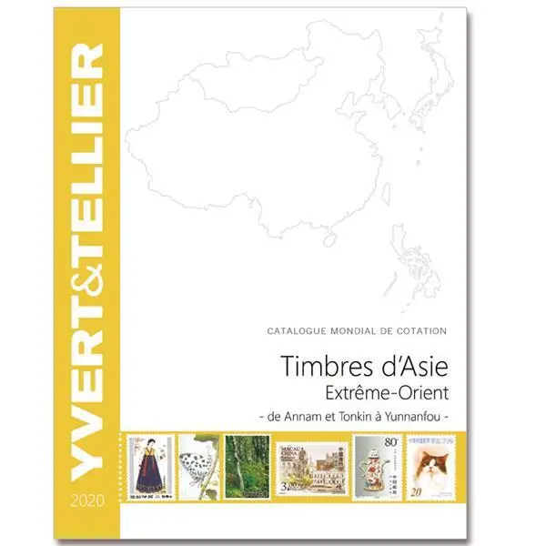 Catalogue Yvert de cotation des Timbres d'Asie - Extreme-Orient 2020