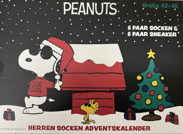 Weihnachtssocken Adventskalender 2025 - 24 Tage Socken-Spaß Für Damen & Herren