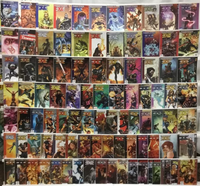 Marvel Comics Ultimate X-Men Run Lot 2-100 Plus Annual 1,2 VF - Missing in Bio