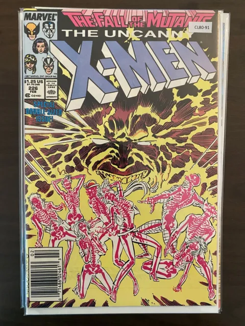 Uncanny X-Men vol.1 #226 1988 Newsstand High Grade 9.2 Marvel Comic Book CL80-91