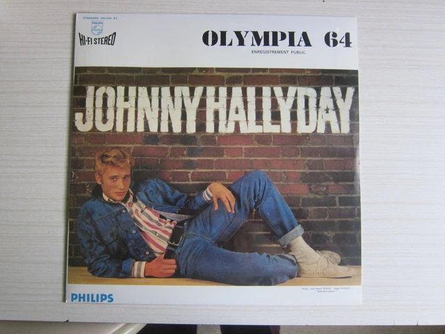 33t tours neuf johnny hallyday Olympia 64 réédition numérotée vinyle 2003 LP